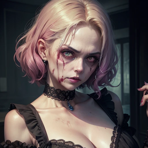 (Middle-aged female zombie)、Full Screen Size、(Gorgeous Zombie)、Noble Zombie
