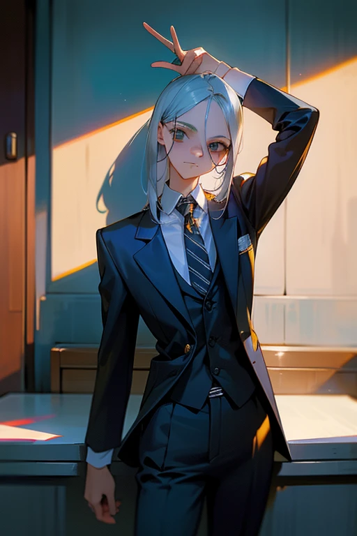 cara legal,Menino estudante,faculdade em idade,extremamente bonito,cabelo curto detalhado,Business suit,fashionable,A high resolution,Precisar,fotorrealista,realist,real