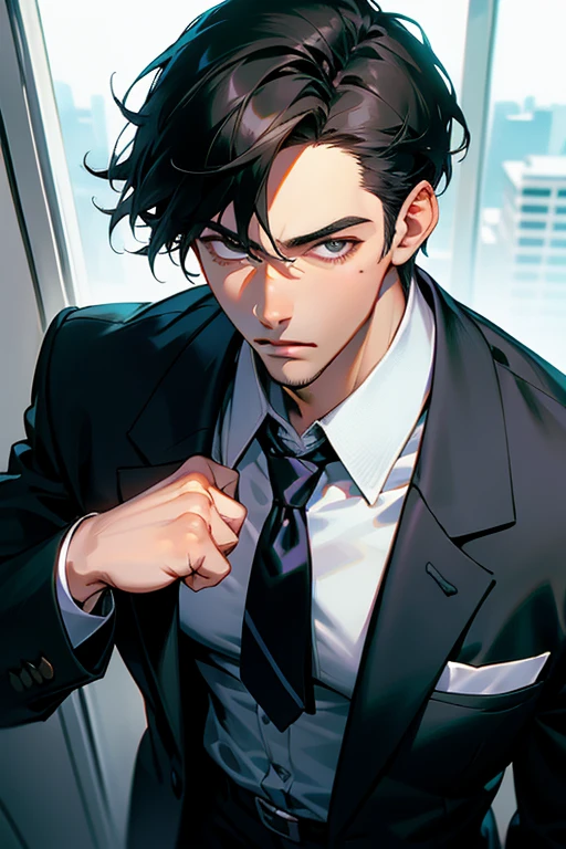 cool guy,Boy student,college aged,Extremely handsome,short detailed hair,Business suit,Stylish,A high resolution,Need,photorealistic,Realist,Real