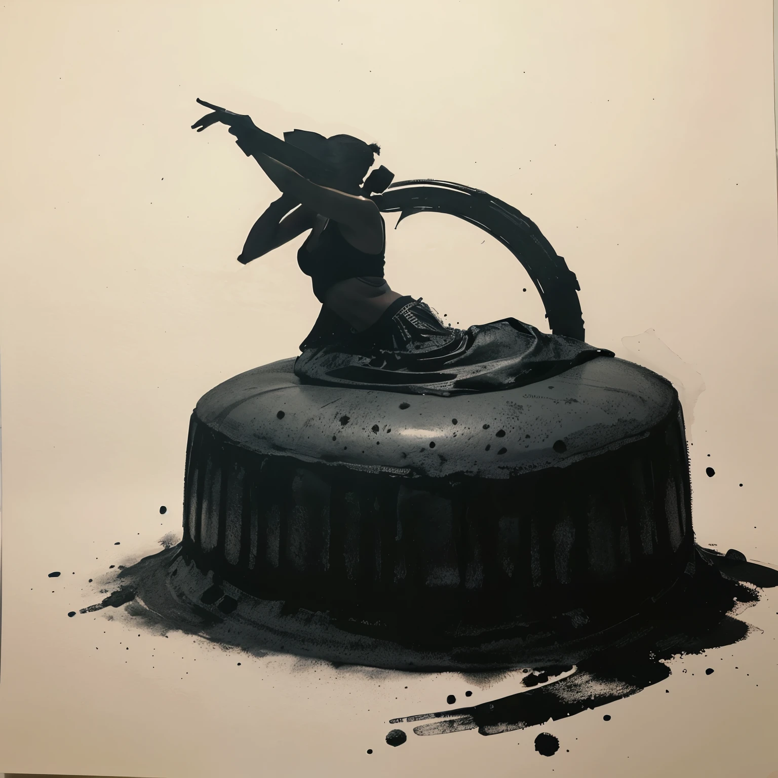 Lata de tinta 3,6 litros