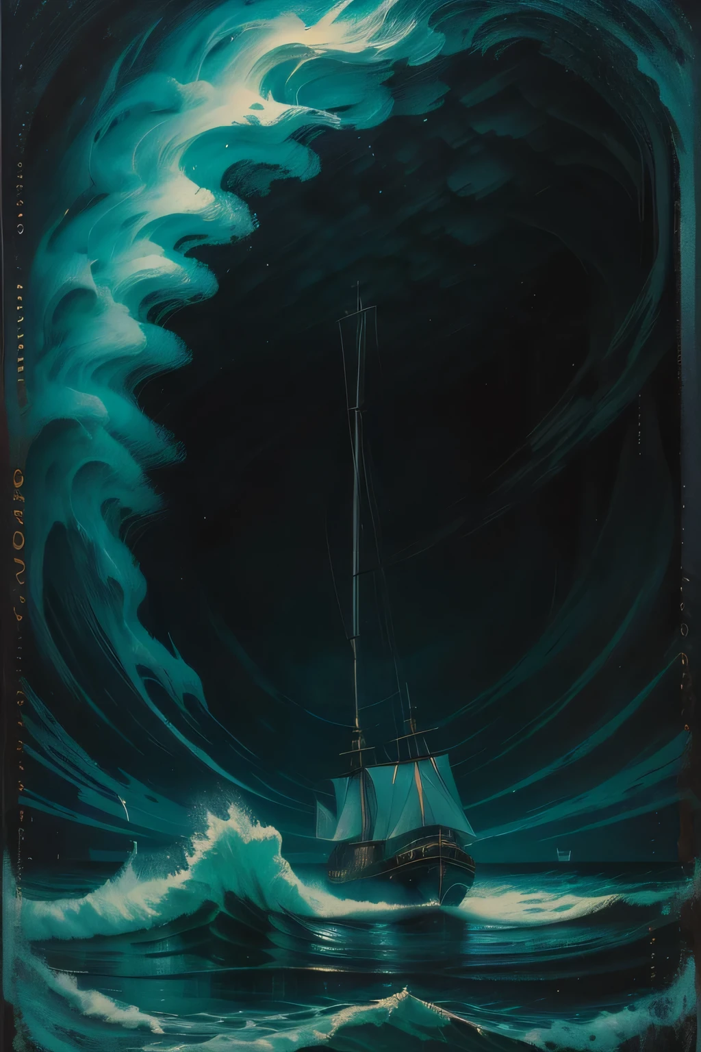 best quality,4k,8k,highres,masterpiece:1.2,ultra-detailed,photorealistic,advertising poster,mermaid,storm,monochromatic,harrowing,contrasting colors,dynamic lighting,water reflections,striking composition,dramatic atmosphere,mysterious concept