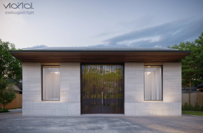 villa modern,night, Realistic, exterior, sunlight, house, RAW photo, 8k uhd, dslr, (high detailed skin:1.3), soft lighting, ultra quality, film grain, Fujifilm XT3, sharp image, best quality, authentic, hight quality,