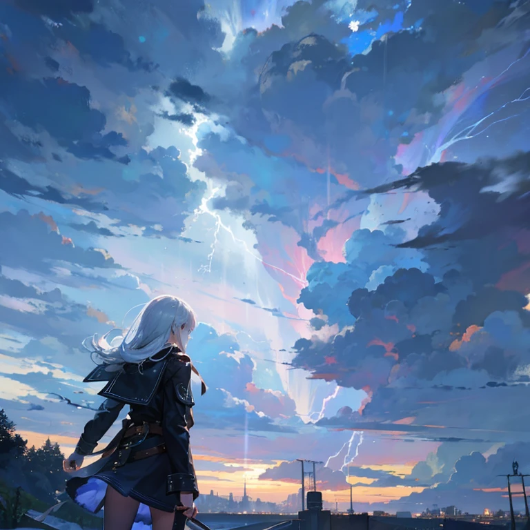 of lightning.