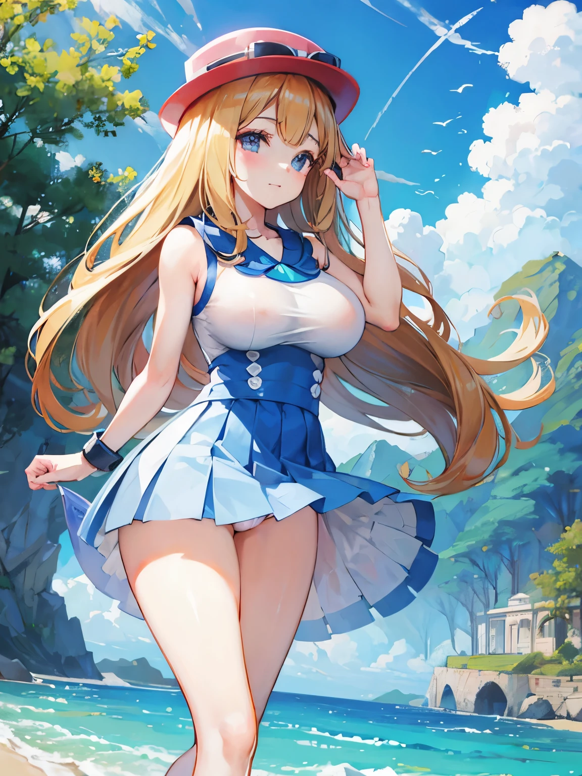 Serena, big breast