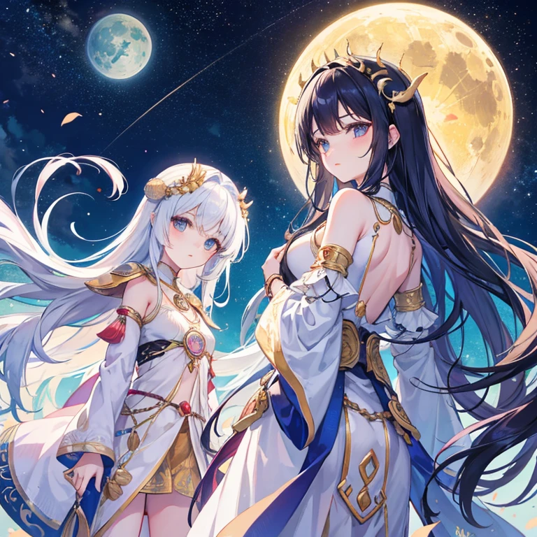 Daughter of the Sun and daughter of the Moon.
