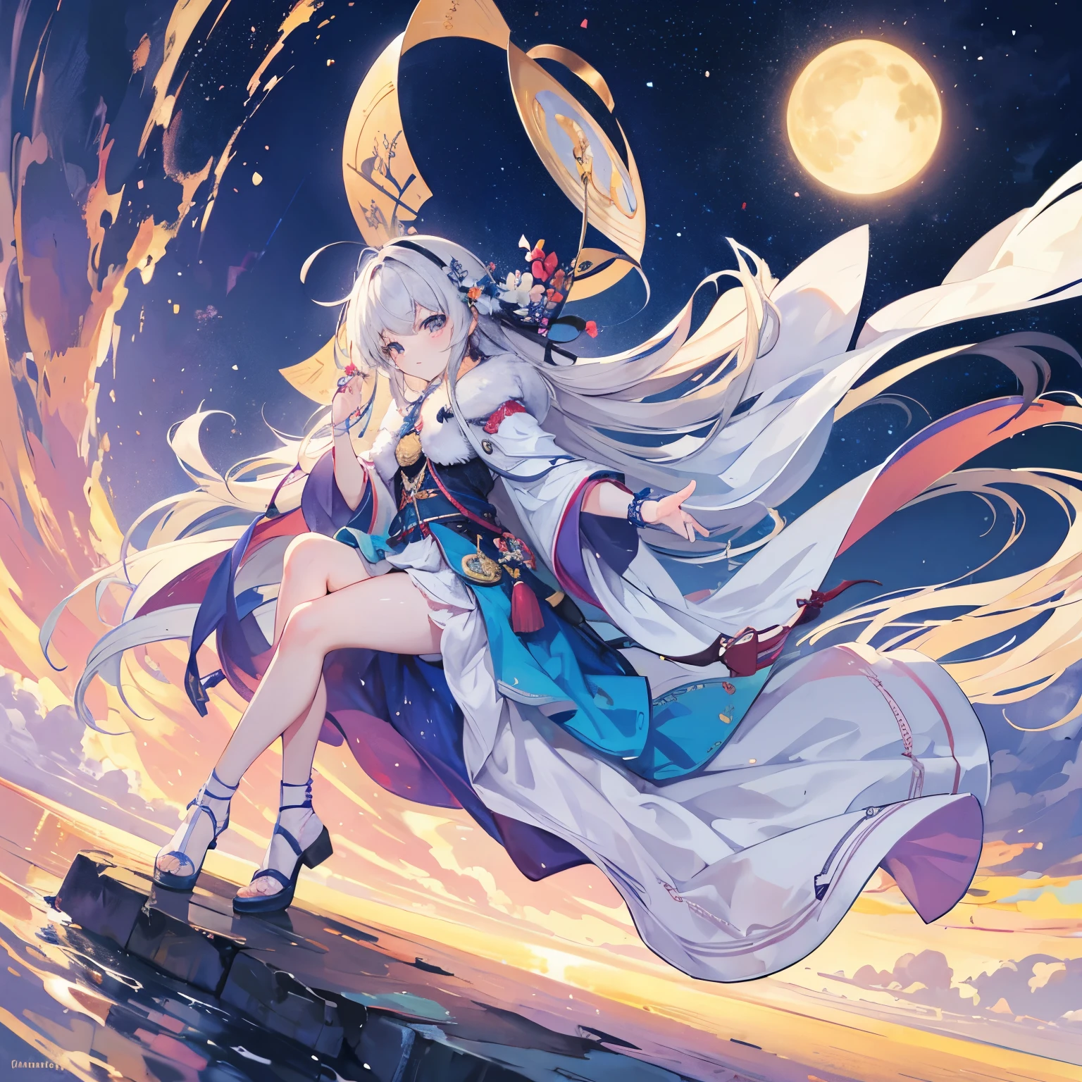 Son of the Sun and daughter of the Moon.