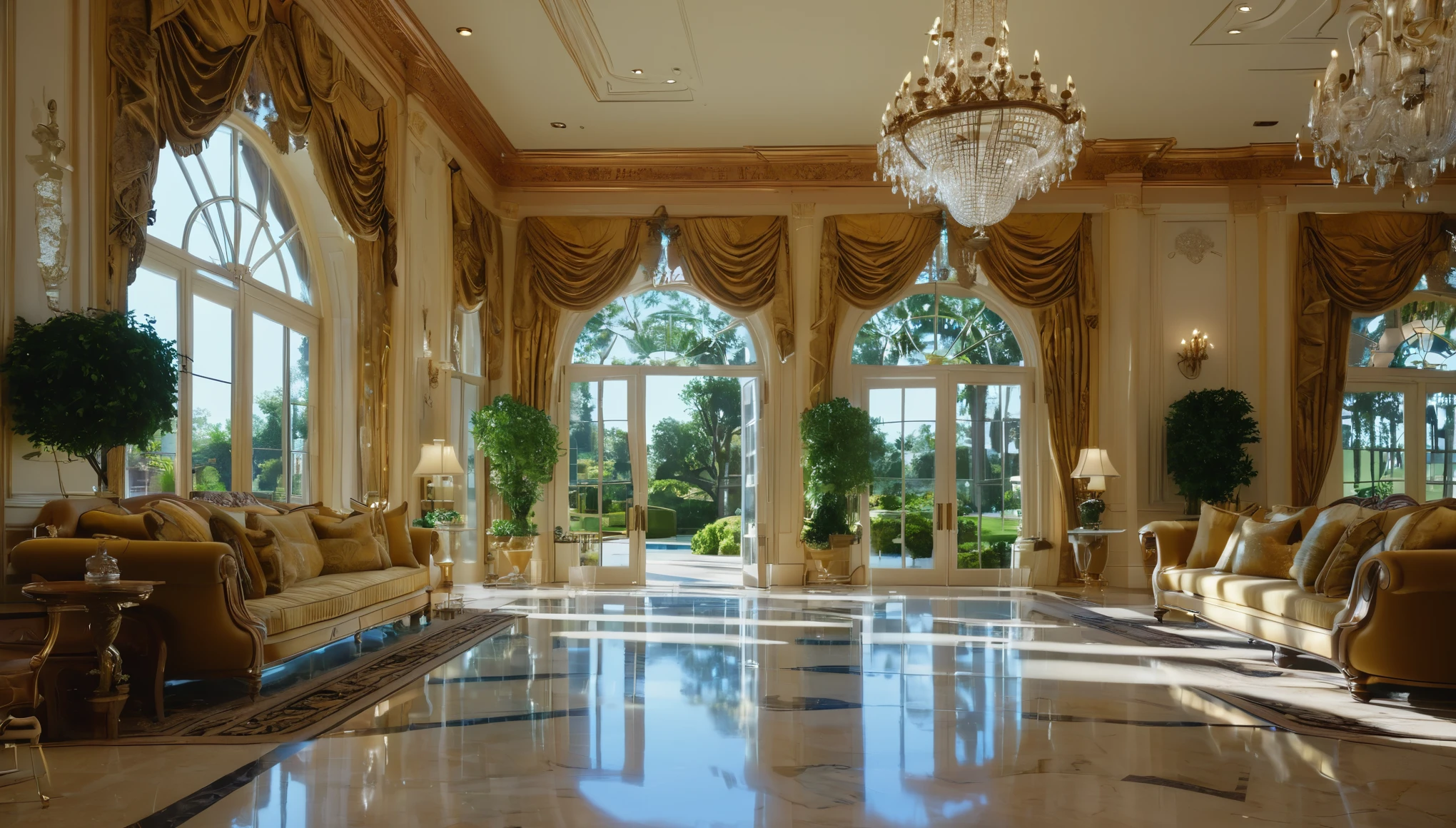 best quality,4k,8k,highres,masterpiece:1.2,ultra-detailed,realistic:1.37,wireframe,architectural drawings,contrast,opposites,lavish mansion,beautifully detailed interiors,stunning exteriors,impressive size and scale,meticulous attention to detail,sunlit rooms,expansive windows,rich colors,elegant decor,ornate chandeliers,grand staircase,marble floors,luxurious furniture,spacious living areas,ornamental gardens,poolside oasis,opulent dining room,high ceilings,arched doorways,scenic landscape,fountain,manicured lawns,verdant trees,immaculate hedges,rolling hills,blue sky,serene atmosphere,harmony of realism and wireframe,photorealistic wireframe blending,seamless integration