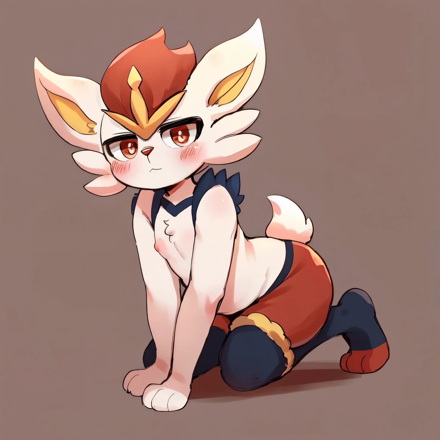 cinderace, feito por zkky2nd