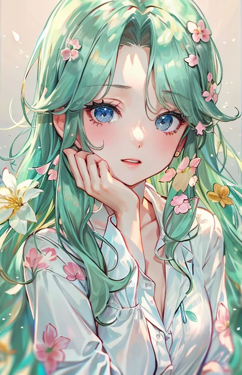 ((highest quality)), ((masterpiece)), (get used to it), perfect face , beautiful girl , Gemini ,