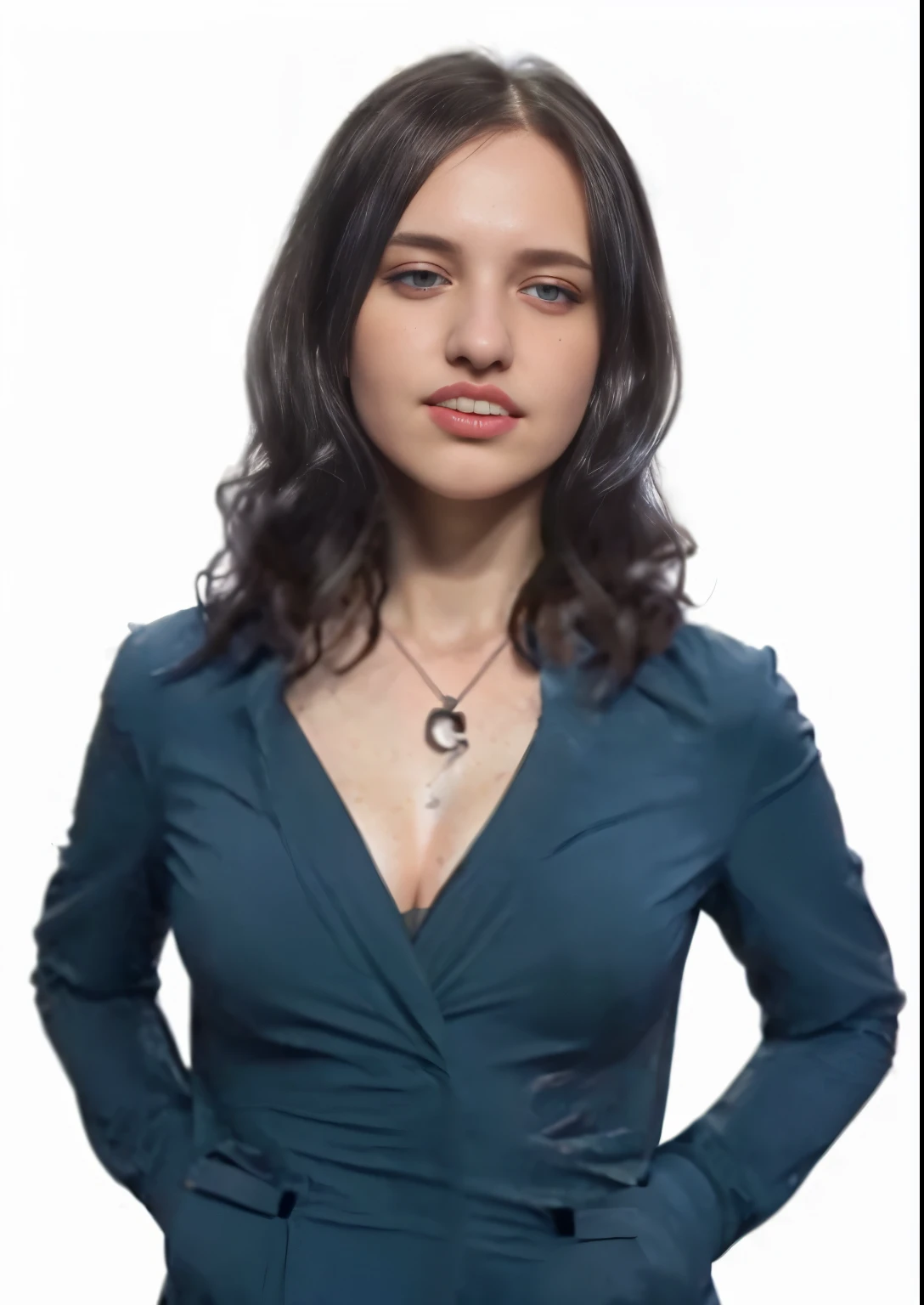 Arya, 1girl, Allein, lange Haare, blaue Augen, ahoge, Bogen, Blick auf den Betrachter, red Bogen, Jacke, Bogentie, long sleeve, Breasts, Hemd, open Jacke, red Bogentie, Type, Cowboy-Schuss, collared Hemd, inTypes, , white hair, Stehen, offene Kleidung, Rock, bangs, Kleid, grey Jacke, black Kleid, blush, pleated Rock, parted lips, große Breasts, pleated Kleid, white Hemd, Haare zwischen den Augen, white Jacke, Hand hoch, Blazer, black Rock, Schenkel, open Type, Flur