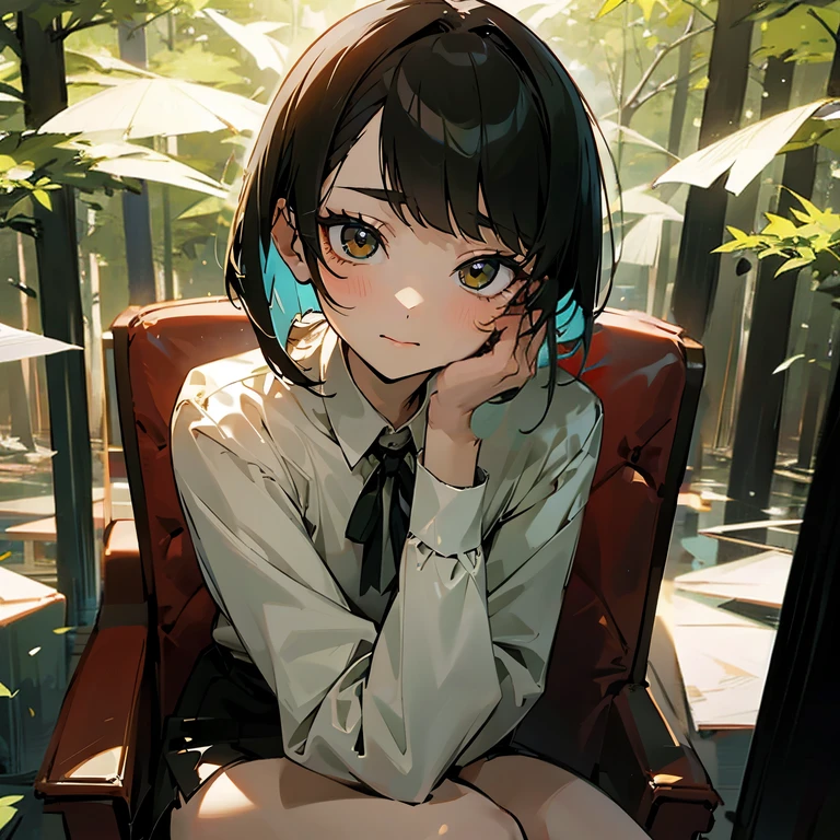 Vacant、in the forest、forest、tall tree々
