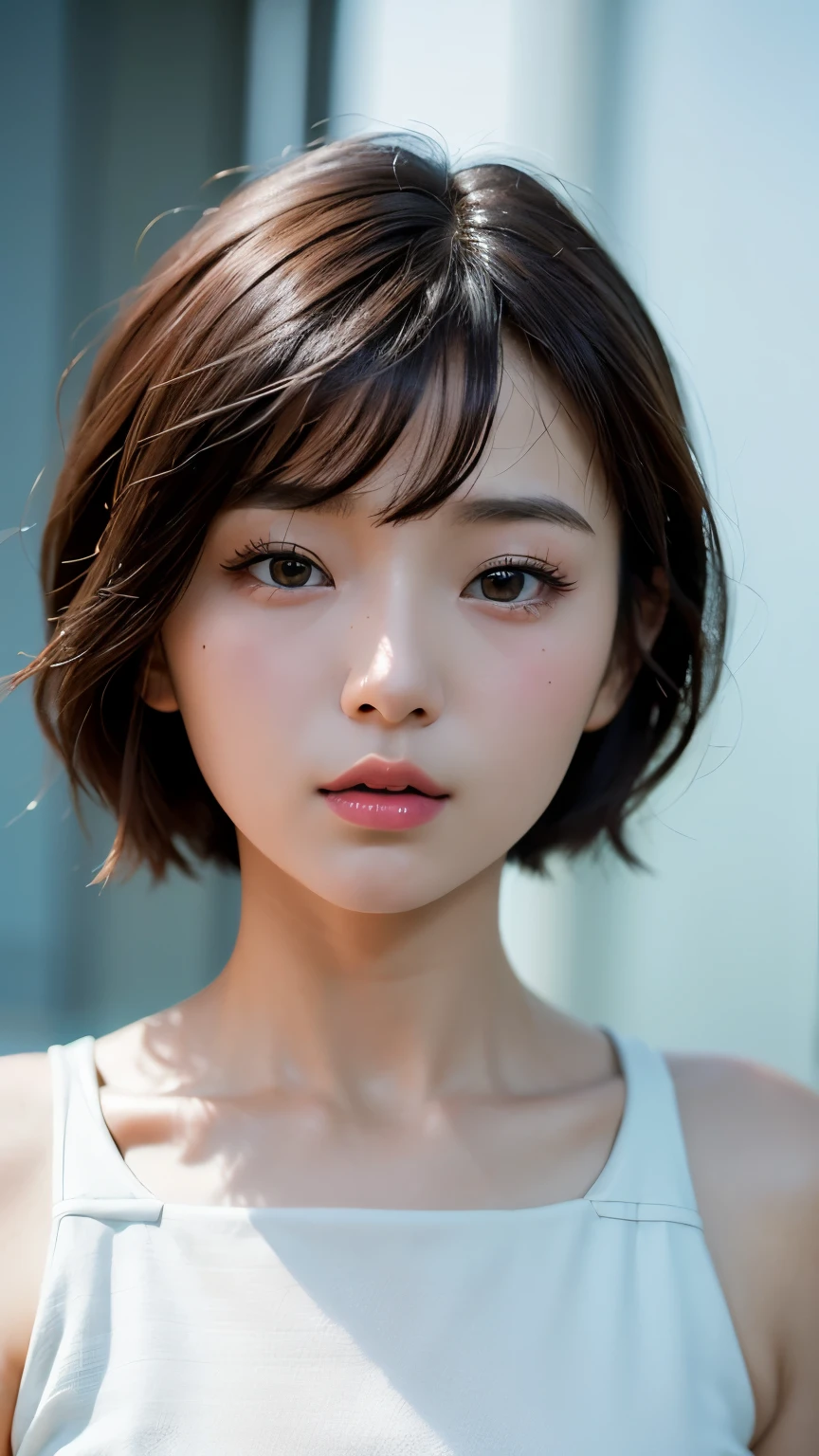 (Yinchuan:1.5), close, masterpiece, highest quality, Raw photo, realistic, face, incredibly absurd, beautiful girl, cute, short hair, Depth of the bounds written, High resolution, Super detailed, finely, very detailed, very detailed eyes and face, sharp pupils, realistic student, sharp focus, cinematic lighting