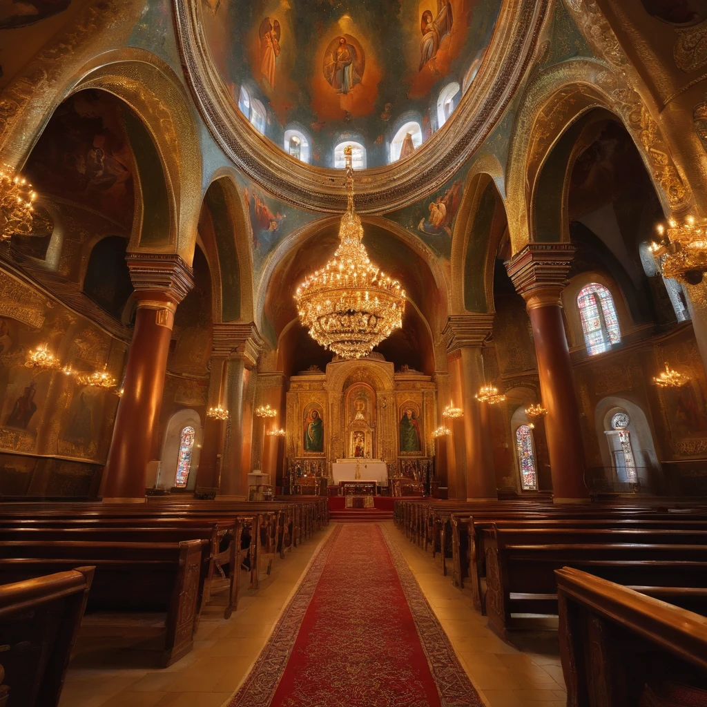 The Orthodox Church inside