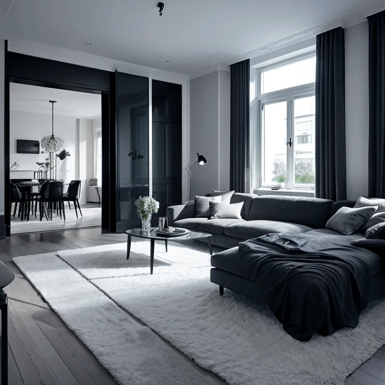 room,interior,Nordic system,luxury,Interior scenery,monotone,upscale