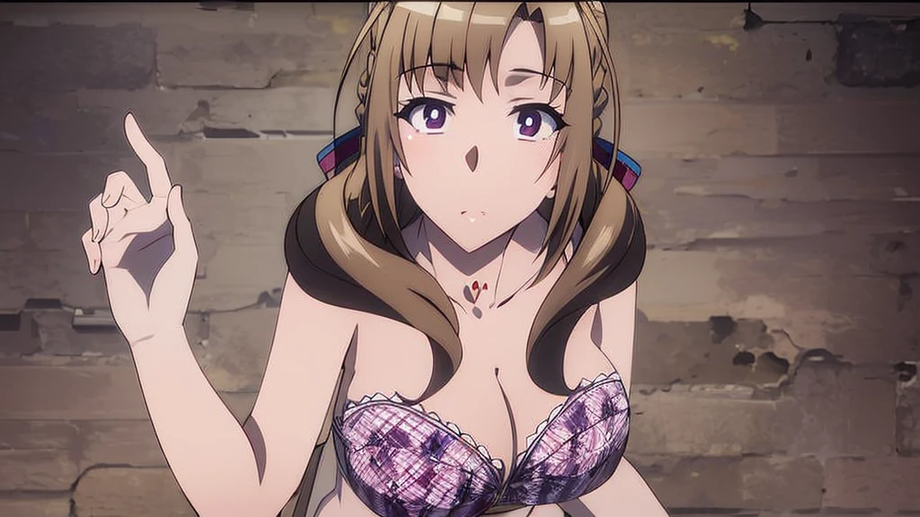 1Girl, Mamako Oosuki In the anime Okaasan Online, Very big breasts, Very detailed 