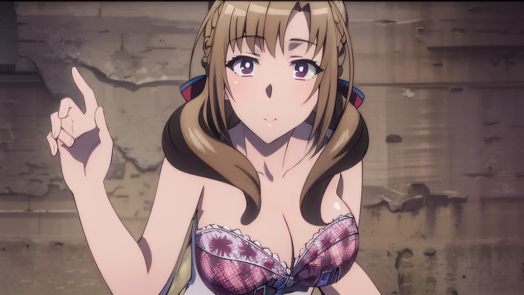 1Girl, Mamako Oosuki In the anime Okaasan Online, Very big breasts, Very detailed 