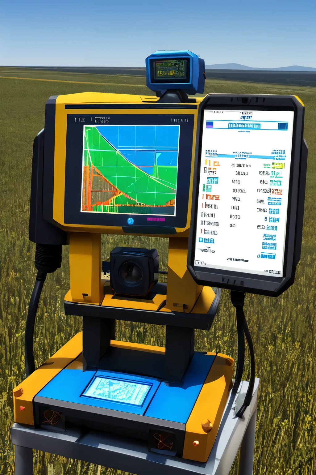 The holographic projection total station is a cutting-edge surveying device that integrates advanced holographic projection technology with traditional total station capabilities. It is designed to revolutionize the way engineers and surveyors visualize, interact with, and analyze surveying data in the field. and it is 3D.