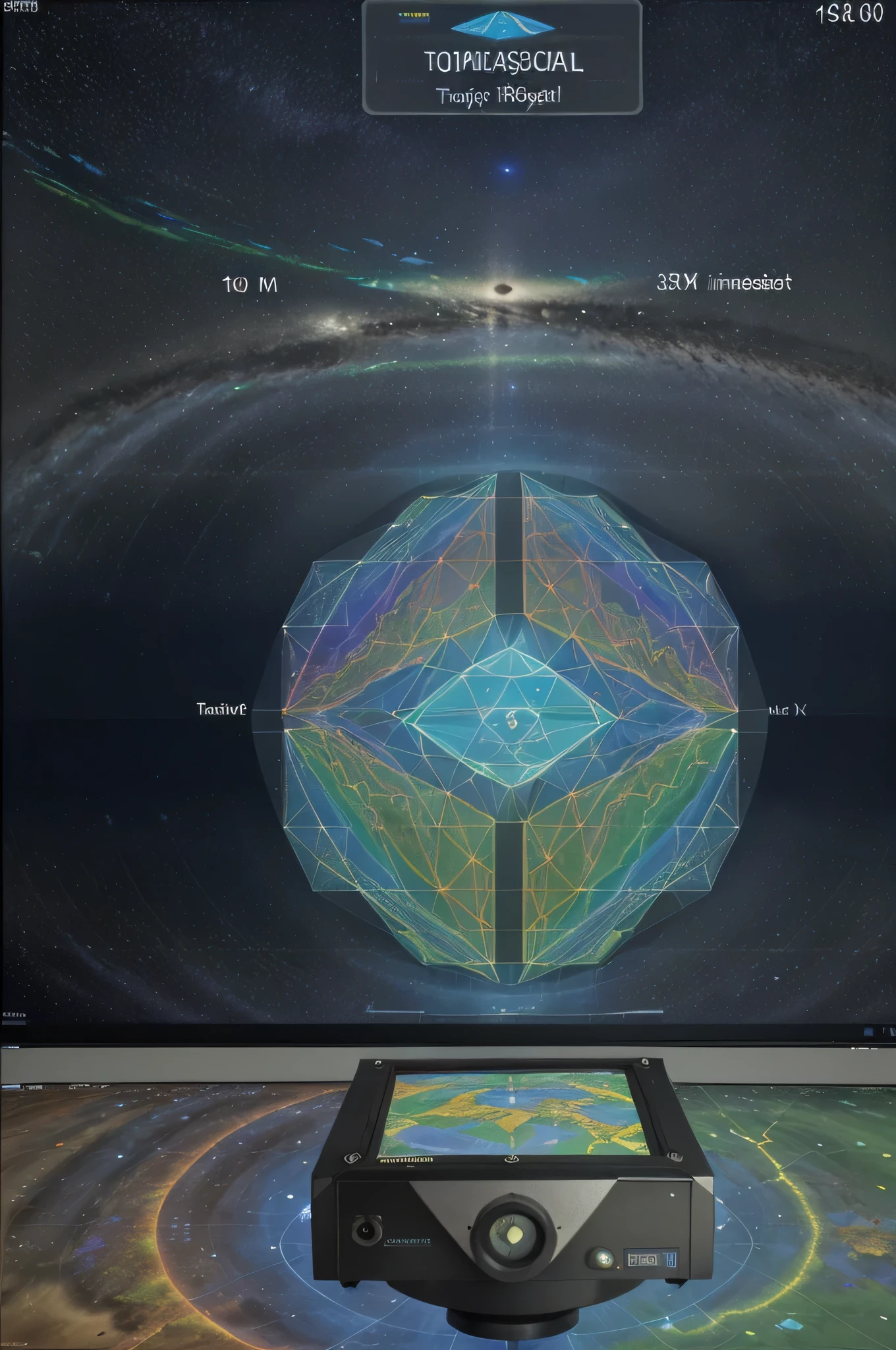 Holographic Projection Display:
The total station is equipped with a high-resolution holographic projection display that projects a lifelike 3D hologram of the surveyed area in real-time. The holographic display provides users with an immersive visualization of the topography, terrain features, and spatial data.