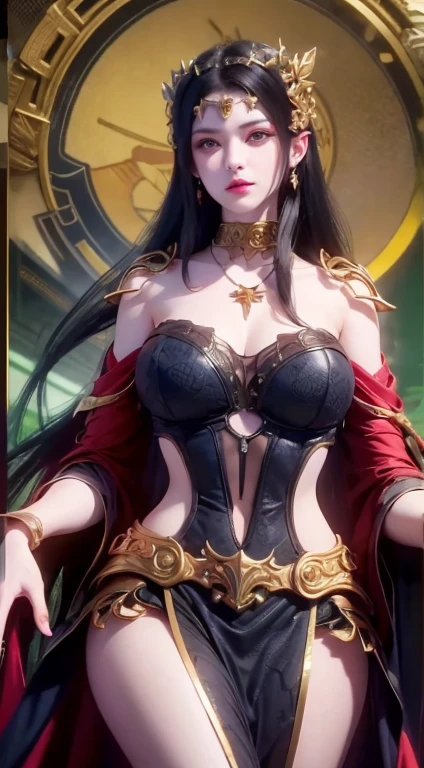 [[特写cleavage]]]]Huge long saggy breasts, looking at the audience，cleavage, The chest is more exposed，