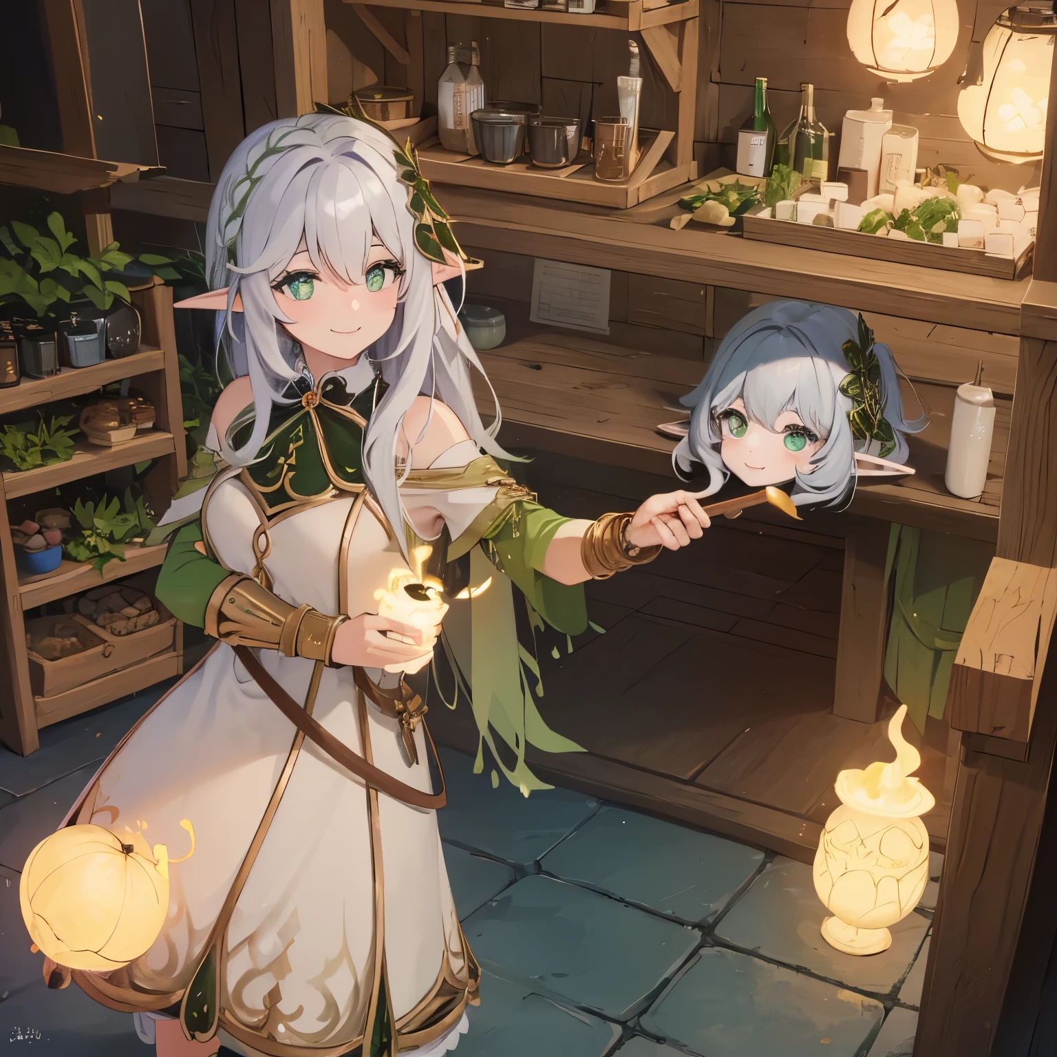 (meticulous half elf blacksmith), (superior quality), surpassing perfection, fantastic facial sculpture, eloquent nose line, (dedicada), D&D, mana forjada em fogo ardente, peito macio e escuro, (largas e ganzas manos), head tilted, olhando para o lado, sorrindo suavemente.
(A meticulous half-elf blacksmith), (of exceptional quality), surpassing perfection, exquisite facial sculpture, eloquently crafted nose, (devoted), D&D, mana