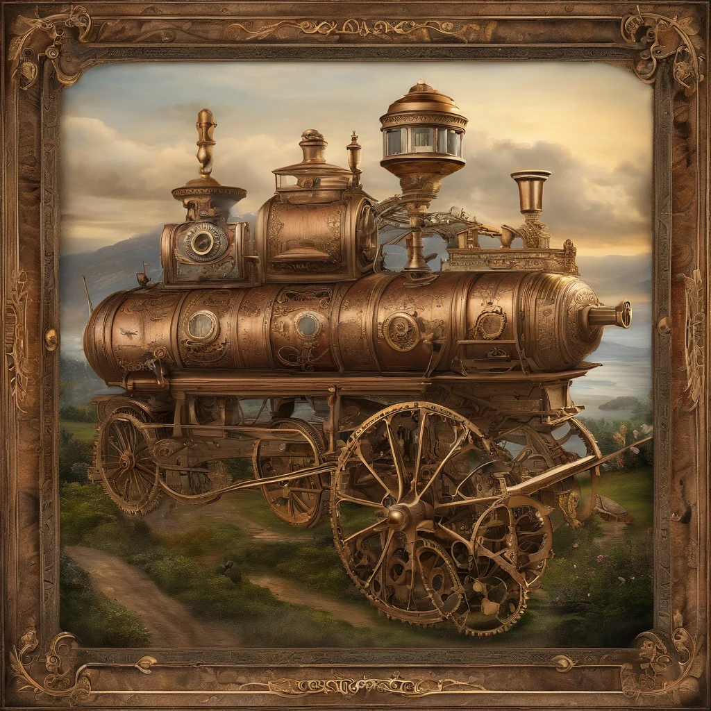 (best quality,4k,8K,high resolution,dessus de la table:1.2),Prairie au coucher du soleil,Regardant d'en bas à distance,Ultra-detailed,(Realistic,PhotoRealistic,PhotoRealistic:1.37),nffsw,hyper HD,studio lighting,Peinture ultra fine,sharpness,physics-based rendering,extremely detailed description,professionnel,Des couleurs vives,Bokeh,science-fiction,les bois,Lilliput,elfique,Dirigeable elfique,Beaucoup de dirigeables,Grande ville dans le ciel,le panorama,aucune personne