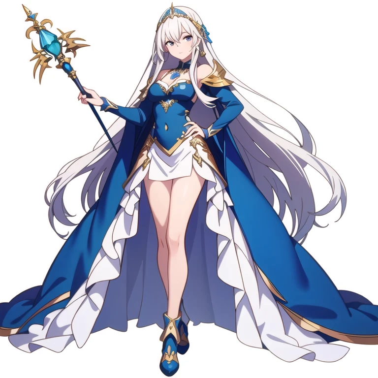 (((Best Quality))) , ((full body)), female, reference sheet, solo, (white background), high fantasy outfits,
