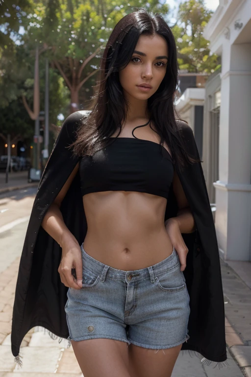 ( High Resolution, Ultra Detailed), 1girl, Solo, (Beauty and Aesthetics: 1.2), Most Detailed(girl) (skinny) (realistic) (black hair) (photo realism) (beautiful) (daytime) (South Africa) (casual wear) (Cape town) Johannesburg