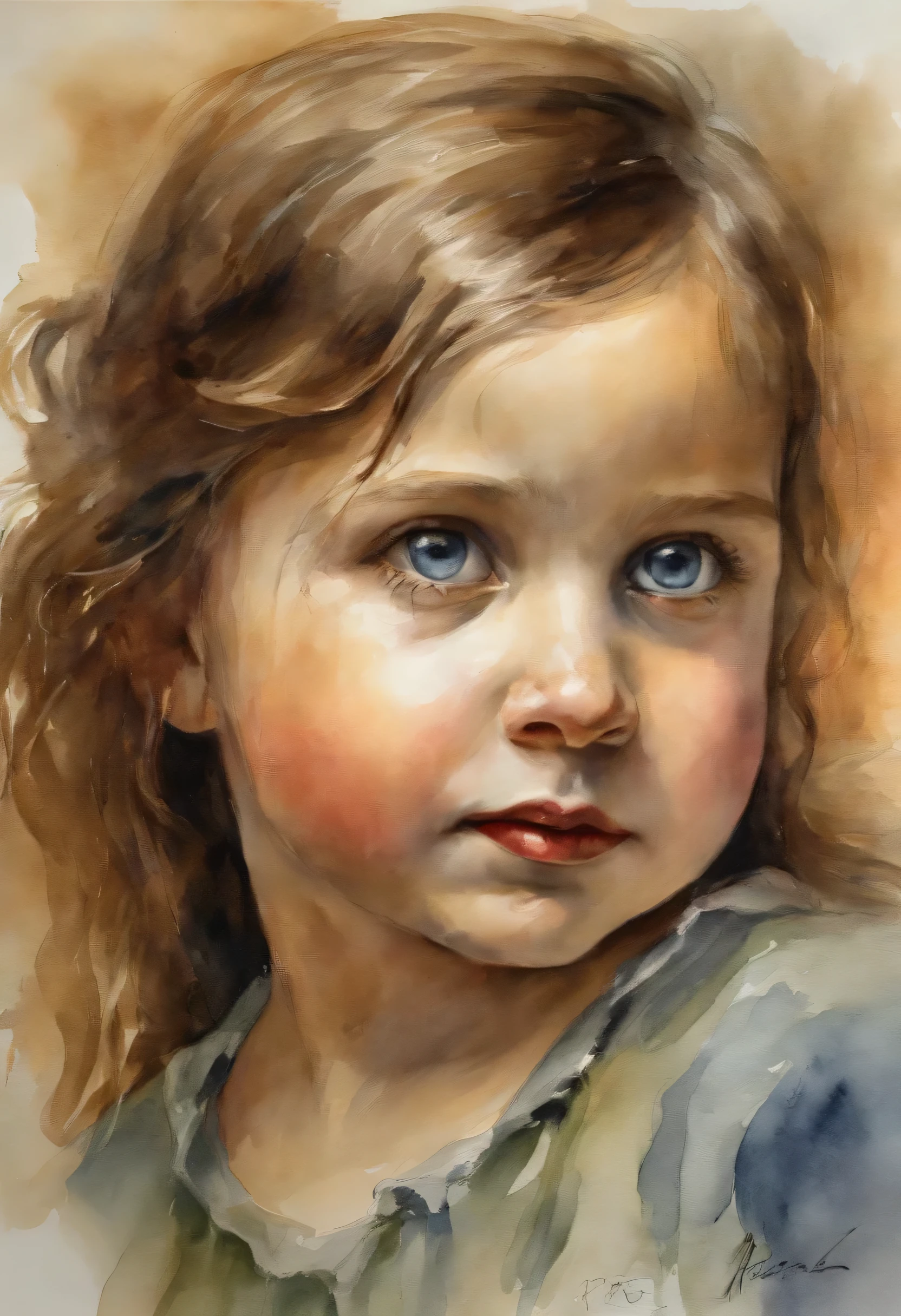 Norman Rockwell、female、child、cat、Strokes、Painting、whole body、1900s、advertisement、Hand-drawn、Old Style、Accurate hands、Sepia、blouse、one piece、Sepia