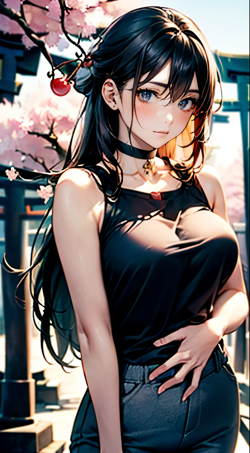 ((masterpiece,Highest quality;1.3,best illustration,realistic)),Being forced to expose your underwear、1woman、独奏,22 year old Japanese beauty,((very small head:1.1)),center parted bangs,forehead,black hair,long hair,black eyes,gorgeous eyes,tears,shy,sad,medium breasts,((very long body)),((toned body,slender body,skinny)),gleaming skin,shiny skin,oily skin,(Dark blue pleated mini skirt、Flip-up skirt、White panties、Wet crotch)、White tank top、kneeling,incontinence、peeing,library、Tokyo、