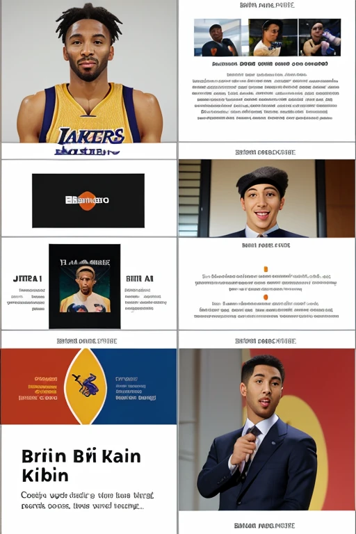 Powerpoint slides about kobe brian