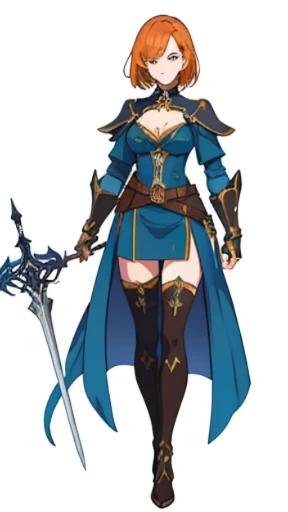vox machina style,
1girl, armor, armored dress, black footwear, black thighhighs, boots, breasts, cleavage, druid, elf, facial tattoo, full body, holding, holding staff, holding weapon, knee boots, large breasts, long hair, looking away, night elf (warcraft), pointy ears, simple background, solo, staff, tattoo, thighhighs, weapon, white eyes, white hair
, ((masterpiece))
<lora:vox_machina:0.5>