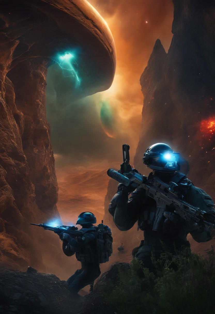 war between humans and aliens