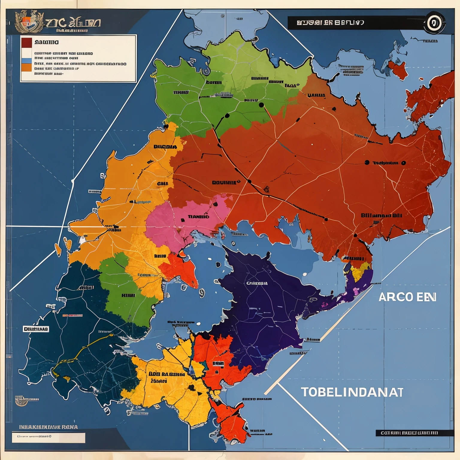 Thailand divided between regions