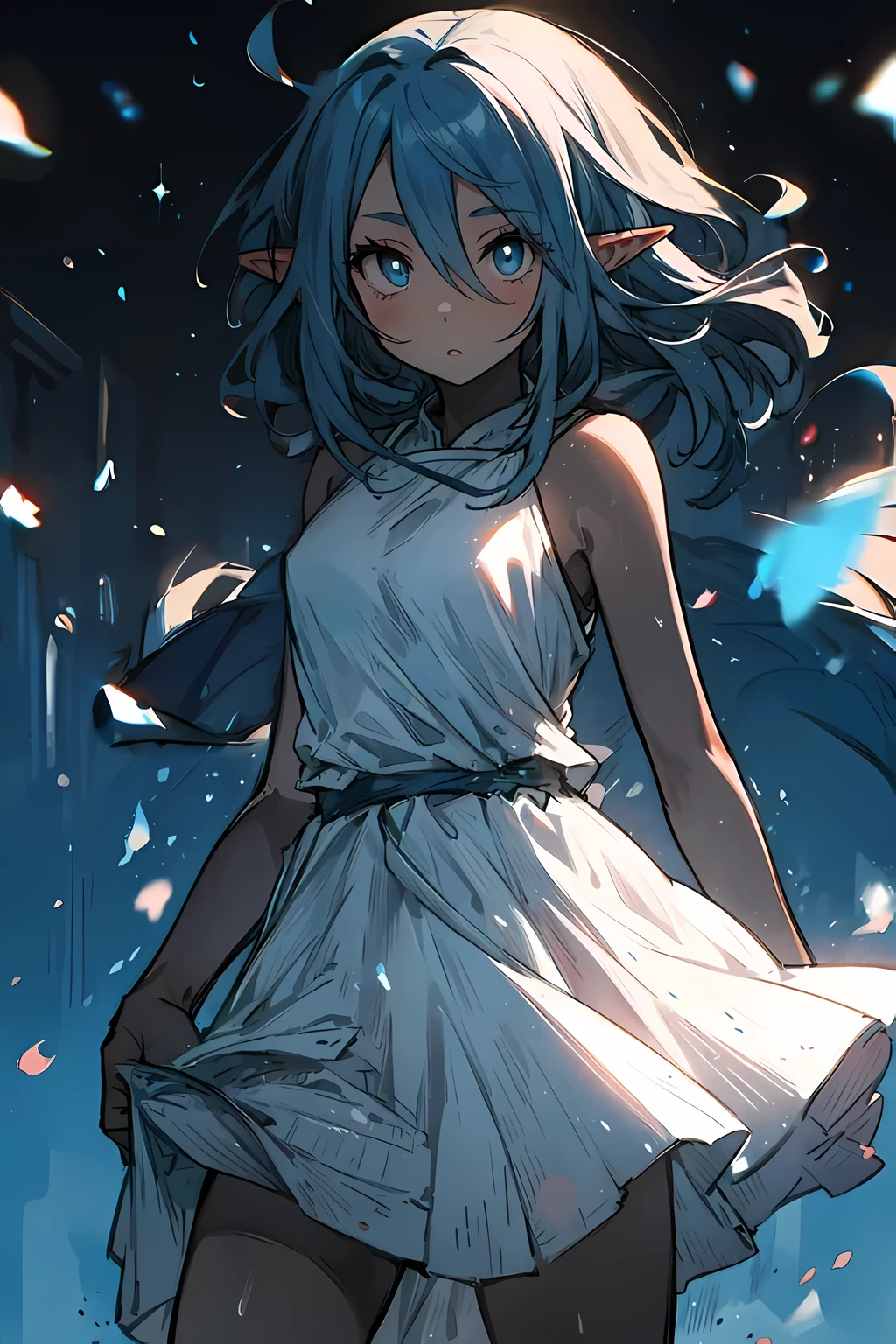 a close up of a elf girl with a green dress, elf girl, elf princess, very beautiful elven top model, hyperrealistic fantasy art, beautiful and elegant female elf, realistic fantasy render