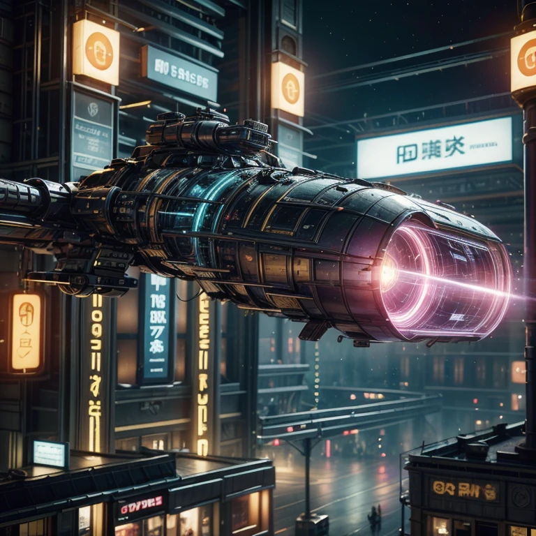 (highest quality、4k、8k、High resolution、masterpiece: 1.2)、Super detailed、(real、photorealistic、photorealistic: 1.37)、SF、beautiful young woman、bounty hunter、Cybernetic Weapons、cyberspace、High Tech City、Shining neon lights、((futuristic fashion))、((Skin-tight pink metallic outfit))、mythical creatures、intense action、Fast-paced、Exciting soundtrack、explosion、Advanced technology、Sharp contrast、Gritty atmosphere、Black Market Trading、Skyline at night、Steampunk elements、Laser gun combat、Hidden Alley、hovering drone、Enhanced Vision、The unforgiving metropolis、Cybernetic Implants、Secret organizationysterious Informant、High Speed Chase、Impressive acrobatics、Colorful holograms、Urban Exploration、Navigating Virtual Reality、A diverse and multicultural society、Dystopian society、 Crowded city street、hall々A high-rise building、Android Companion、Illegal cybernetic modifications、A heart-pounding adrenaline rush、Heroic determination