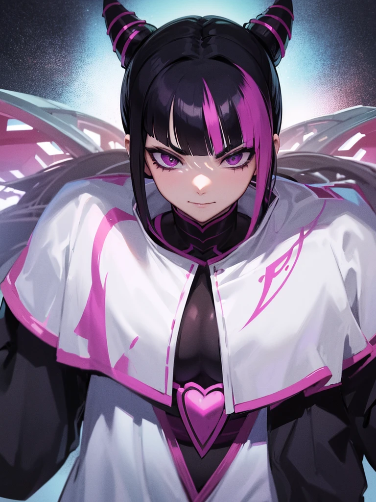 Juri Han, street fighter(master part, best quality, ultra-detalhado, Melhor sombra), (Antecedentes detalhados, Olhando para o Viewer, Serious, irritado), Rosto detalhado, (best ilumination), ((Cinematic light)), colorido, hiper detalhe, dramatic light, detalhes intrincados,rosto de yandere