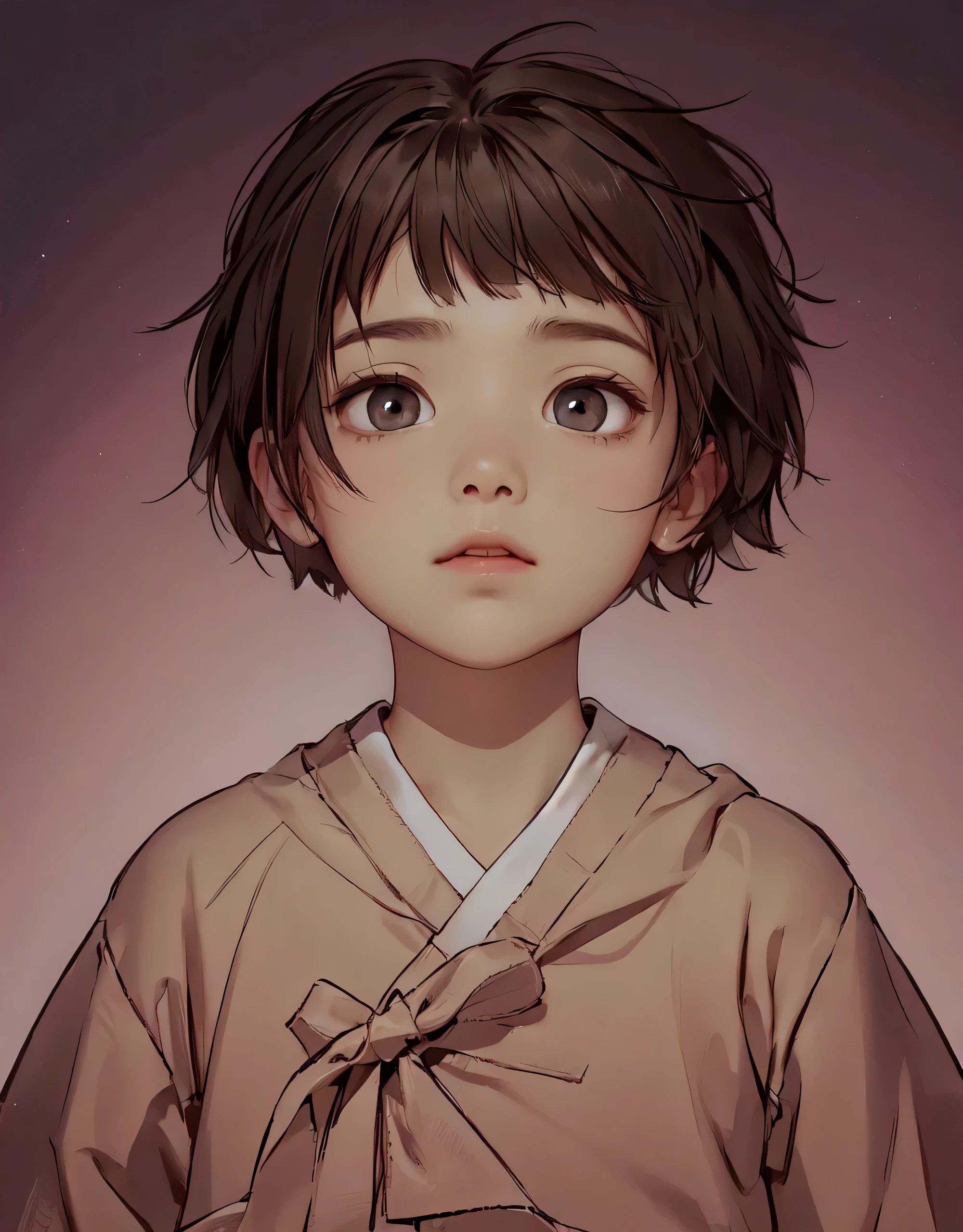 1man, perfect eye, perfect illumination,  black hair, black eyes, unreal engine, sidelighting, detailed face, bangs, bright skin, simple background, dark background