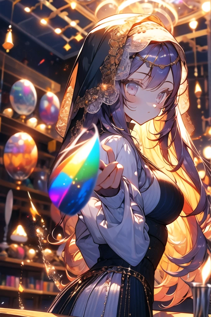 highest quality,((highest quality)),((table top)),((perfect face)),get used to it５Two finger hand,1 girl,(background blur), ((holographic)),1 girl,milky way, (stripes of light), impressive visuals, (dynamic streak, path of light:1.2), bright colors,full body,dynamic pose,golden hair,purple eyes