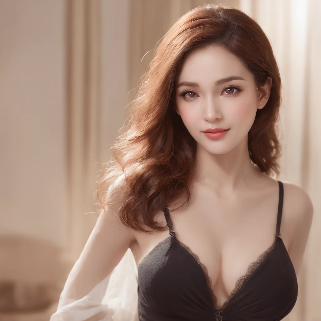 ((((Top quality)))),(((Ultra-precision CG16K wallpaper))),(((Masterpiece))),((((Super detailed))),(((Extreme detail))) , woman , a mature woman, a 30-year-old woman, ((extremely beautiful face)), ((straight and long hair: 1.3)), (shiny hair), beautiful brown Hair, beautiful and delicate eyes, brown eyes , raised eyebrows, high nose, small nostrils, small mouth, seductive lips, slightly open mouth, beautiful breasts, C cup size breasts, cleavage, plump body, Perfect proportions, perfect anatomy, perfect composition, beautiful detailed shading, beautiful natural lighting, beautiful detail glow, depth of field, (((High Chroma))),(((Realistic:1.9))), ((vivid:1.4)),((beautiful skin)),((texture)),(( real skin feel)),((frontal angle:1.5)),((a smile:1.4)),( Eyes looking at me), (((Sitting cross-legged on the floor: 1.5))), ((( Ballet in white: 1.6))),(((full body photo)))