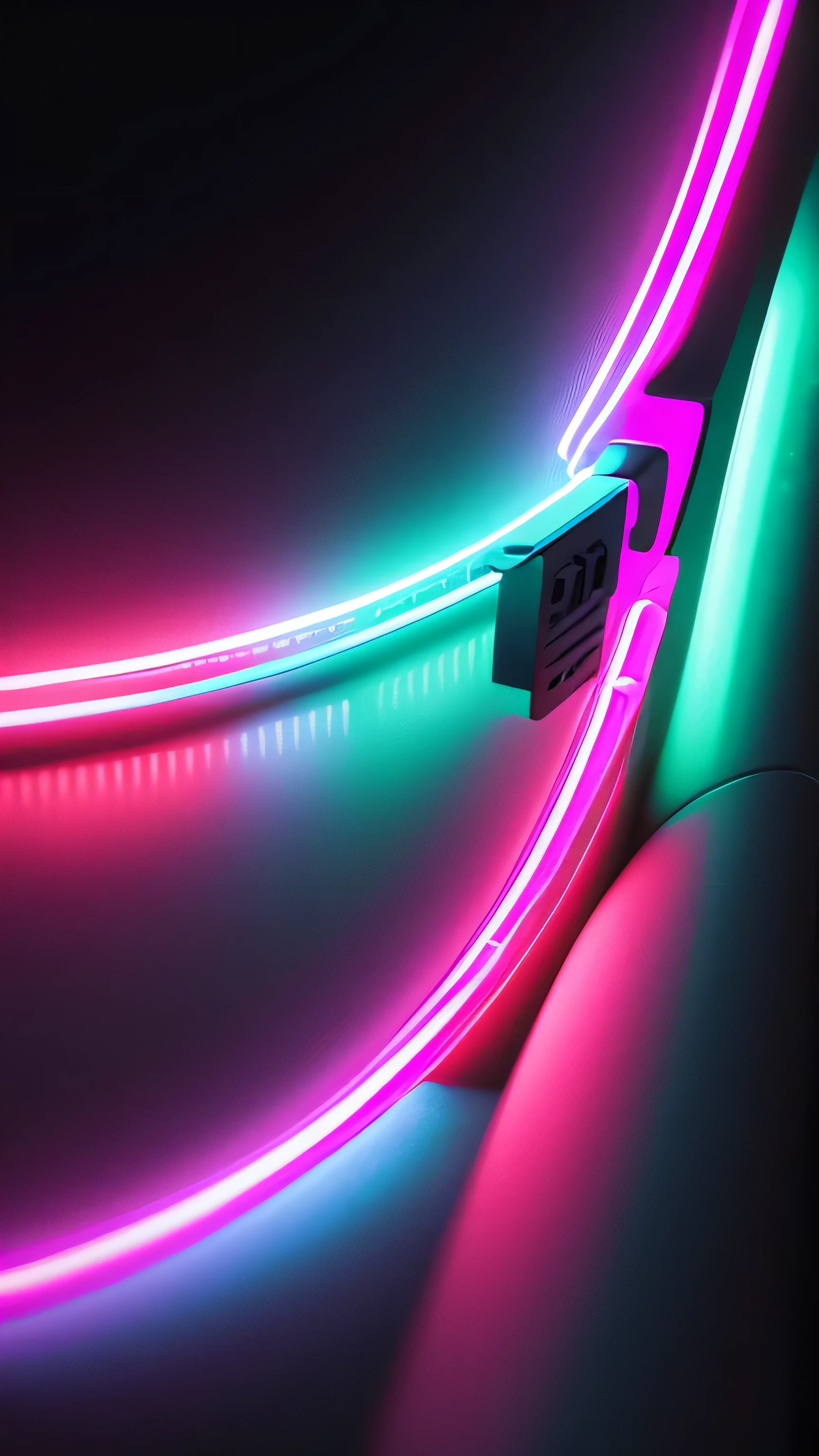 Neon light cable, 8k