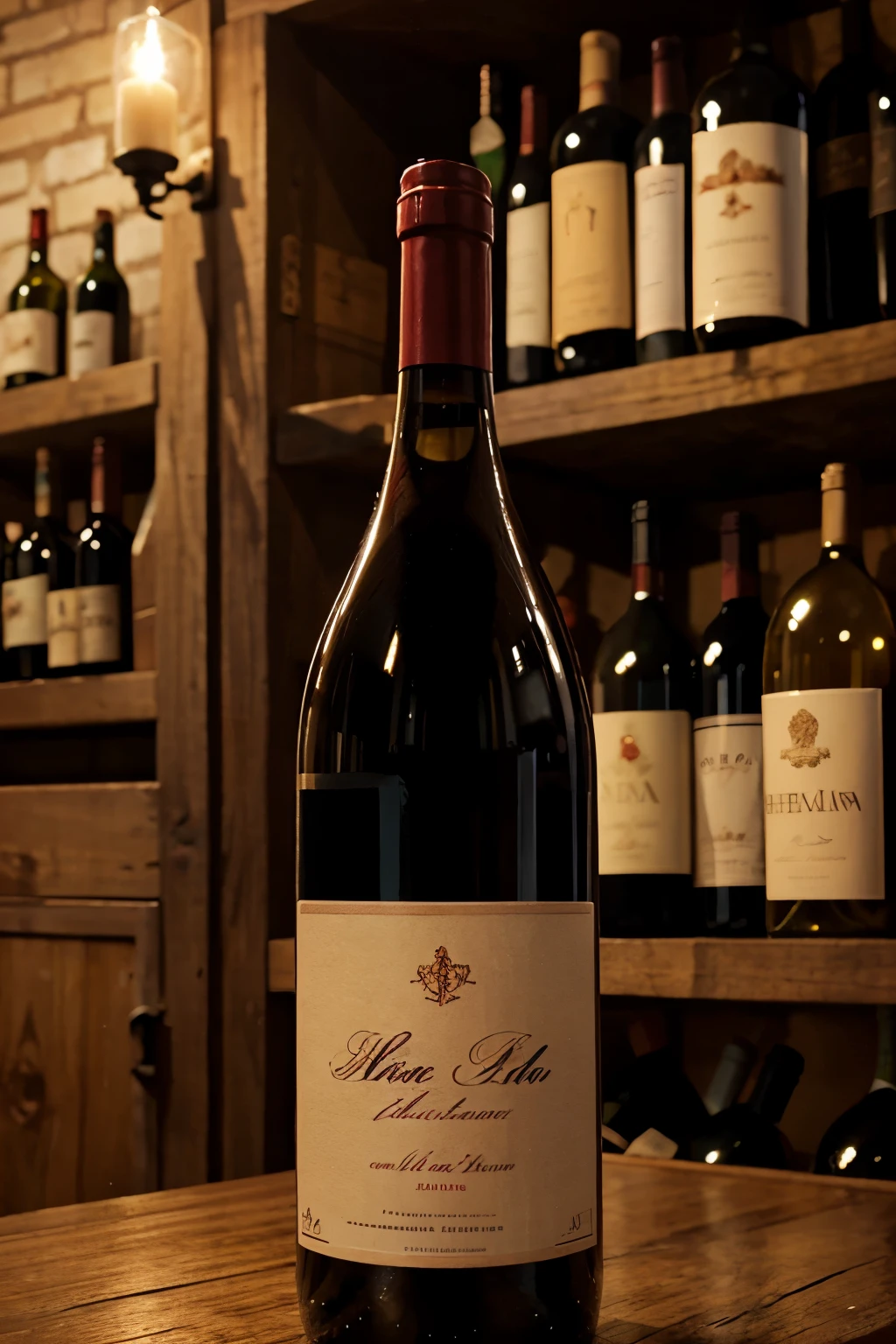 Beautiful, realistic wine labels