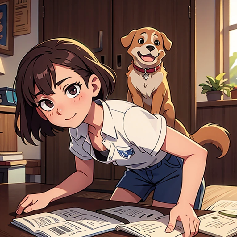 NSFW, , teniendo sexo con su perro, (15 years), satisfaction face