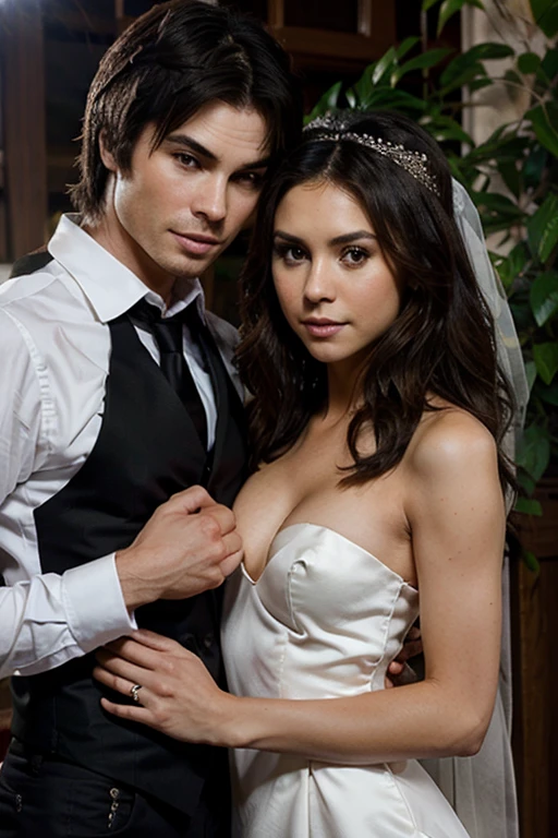 Ian Somerhalder and Nina Dobrev get married