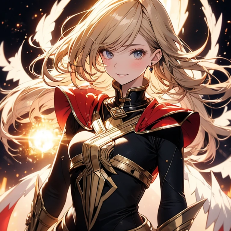 ((highest quality)), ((masterpiece)), (get used to it), perfect face、Flash Cosplay、Body-hugging flash suit、Beautiful 28 year old Japanese woman、Bust isdcup、Towards the light of the distant horizon、Run so fast that it leaves an afterimage