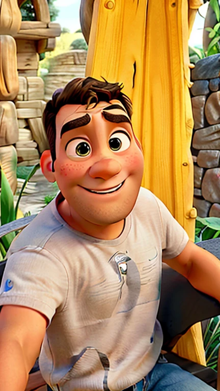 Estilo Pixar, alta qualidade