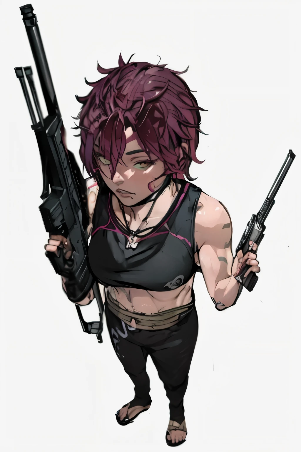 um desenho animado de uma mulher com uma arma e uma arma, molly do neuromante, molly do romance neuromante, valkyrie style character, personagem principal feminina, personagem de estilo anime, protagonista feminina 👀 :8, um assassino adolescente nervoso, revy da lagoa negra, jett de valorant, arte detalhada do personagem, arte do personagem shadowrun, acionar estilo de arte de anime