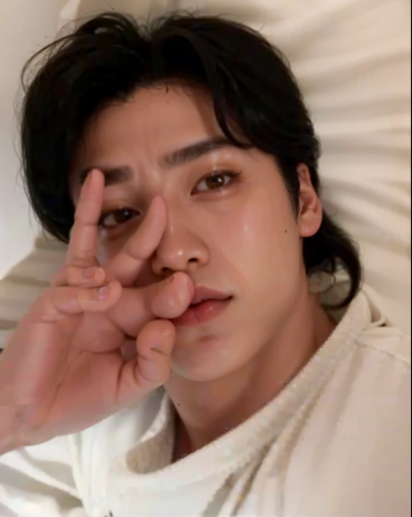 There was a man with a tattoo on his arm sitting at a table.., Jungkook, Kai Su Kun, Kim Doyoung, Taejoon Kim, 1 7 boy with a small face., Hyungtae, Genius Ulzzang, Jinyoung Shin, Taehyung eats Gucci's fries.., The delicate androgynous prince, Jimin Park, Profile picture, XQC, Handsome Japanese demon boy