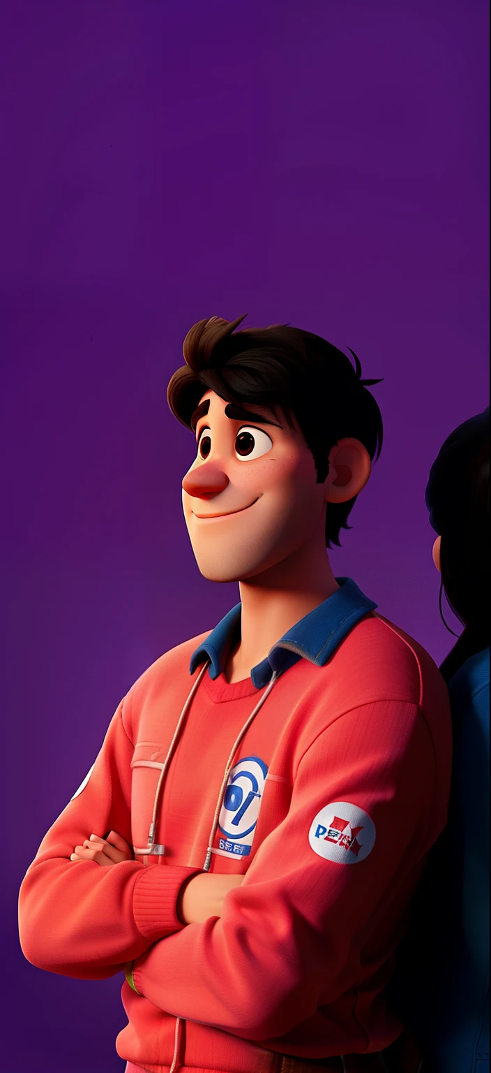 Casal estilo Pixar, alta qualidade, melhor qualidade