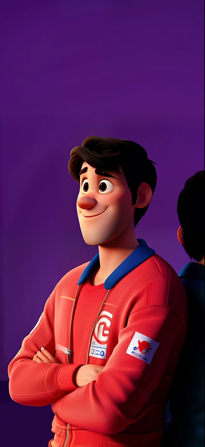 Casal estilo Pixar, alta qualidade, melhor qualidade