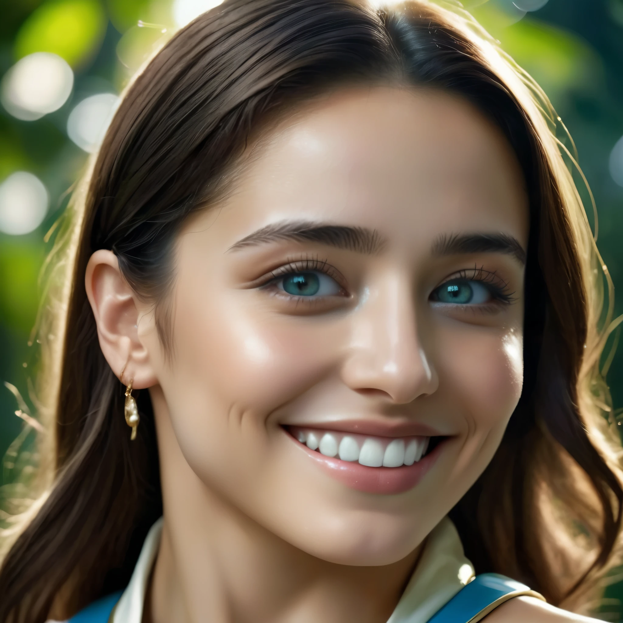 (best quality,4k,8k,highres,masterpiece:1.2),ultra-detailed,(realistic,photorealistic,photo-realistic:1.37),Official art, (1 beautiful teenage Italian girl:1.1), (wearing detailed white bodyarmor with beautiful fractal or marble design:1.3), (seductive smile:1.1), (captivating smile1.2), ((High quality)), ((Detailed)), ((Fantasy)), Blue Plasma Brain, Green Plasma Body, Vulgarity, beutiful breast, obscenity, (Lewd smile:1.2), coarse, Obscene, mean, (raunchy:1.2), (Immoral:1.2), Lachish, (small breasts with beautiful raised areolas:1.3), (Cameltoe), (Expression of ecstasy:1.2), (Incredibly beautiful nature background:1.6), (18 years old:1.5), (Sexy and glamorous:1.1), (A coquettish expression:1.1), (seductively smiling:1.1), (Full body), (erotic posing:1.5), (showing her armpit:1.4), Beautiful seductive face, Portrait, (Thick eyebrows:0.7), (detailed large iridescent eyes:1.4), Beautiful eyes with fine symmetry, Intimate face, (ultra detailed skin texture:1.1), pale skin, Perfect Anatomy, (Beautiful toned body:1.1), Hair Bow, (Moist skin:1.2), no makeup, dark circles, Focus Face, good-looking, (Emilia Clark:0.6) (Emma watson:0.3),(Jennifer Connelly:0.4), (sensual face:1.3), Elegant face, Dolce, (Around her neck is a simple necklace of exquisite workmanship), (Bioluminescence with brilliant brilliance:1.3), (Luminous magic circle:1.2), Shining majestic cloud masses and sky, lightning bolt, Epic Realistic, (Greg Rutkowski:0.2), (teal and orange:0.4), (Art Station:1.5), Cinematic, (nfsw:1.3), Hyper Detailed, natural Lighting, (Intricate details:1.1),